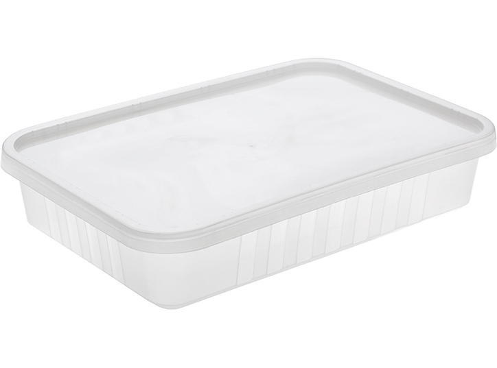 FREEZER GRADE PP CONTAINER & LID